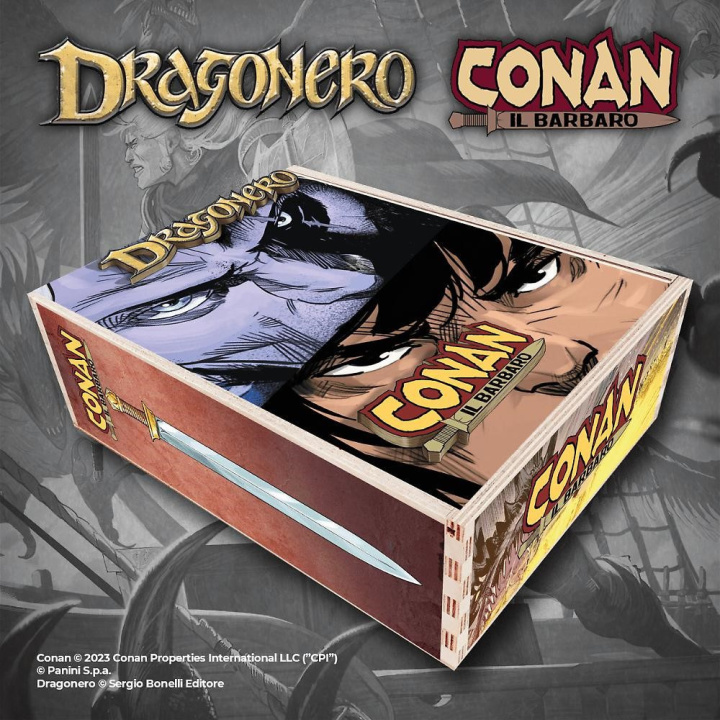Kniha Dragonero-Conan il Barbaro. Box legno Luca Enoch