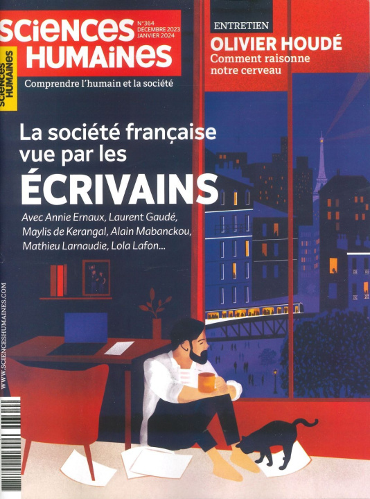 Книга Sciences Humaines N°364 : La société française vue par les écrivains - Dec 2023  - Janv2024 