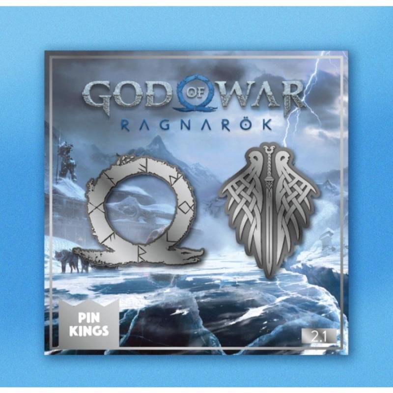 Книга God of War Odznaky - Ragnarok 