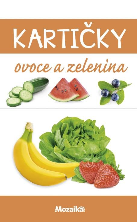 Książka Kartičky Ovoce a zelenina (krabička) 
