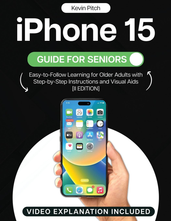 Książka iPhone 15 Guide for Seniors 