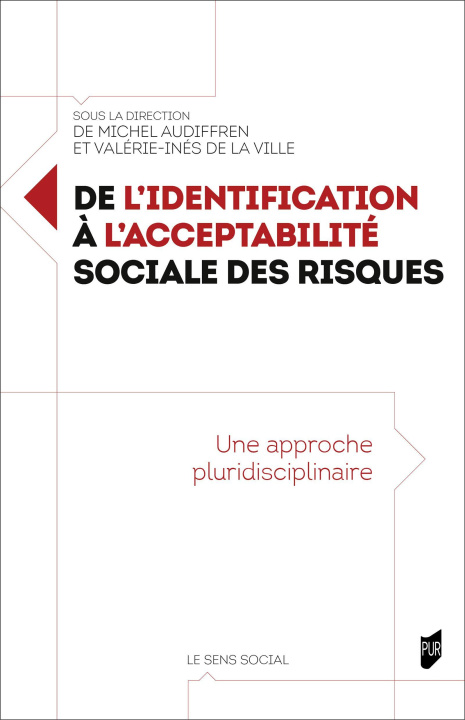 Kniha DE L'IDENTIFICATION A L'ACCEPTABILITE SOCIALE DES RISQUES AUDIFFREN MICHEL