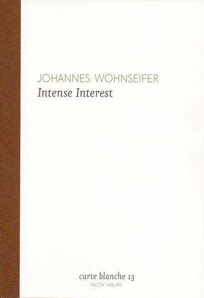 Knjiga Intense Interest Gerhard Theewen