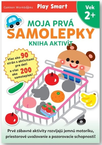 Book Moja prvá kniha aktivít Samolepky 