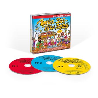 Hanganyagok Après Ski Hits 2024 - XXL Fan Edition, 3 Audio-CD 