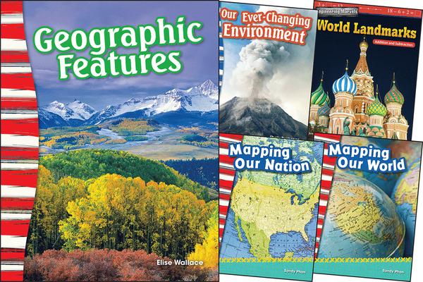 Hra/Hračka Geography Grades 2-3: 5-Book Set Shelly Buchanan