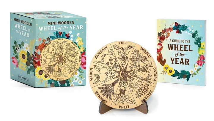 Carte MINI WOODEN WHEEL OF THE YEAR VAN DE CAR NIKKI