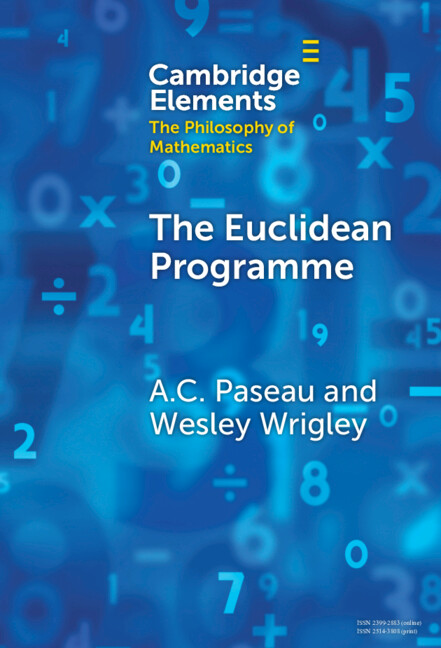 Carte The Euclidean Programme Wesley Wrigley