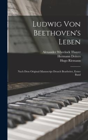 Kniha Ludwig von Beethoven's Leben Hugo Riemann