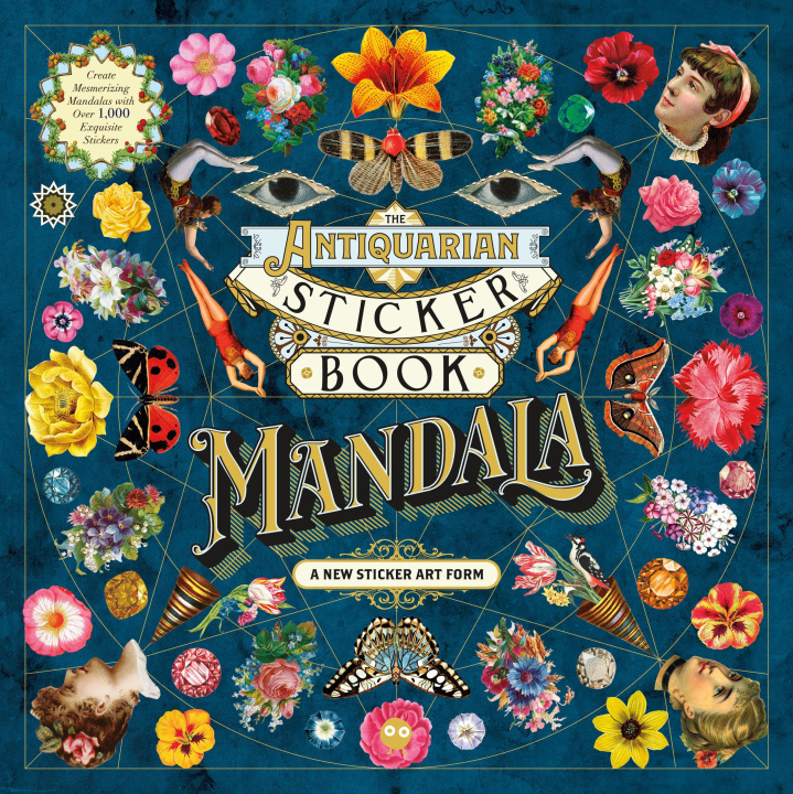 Kniha The Antiquarian Sticker Book: Mandala Odd Dot