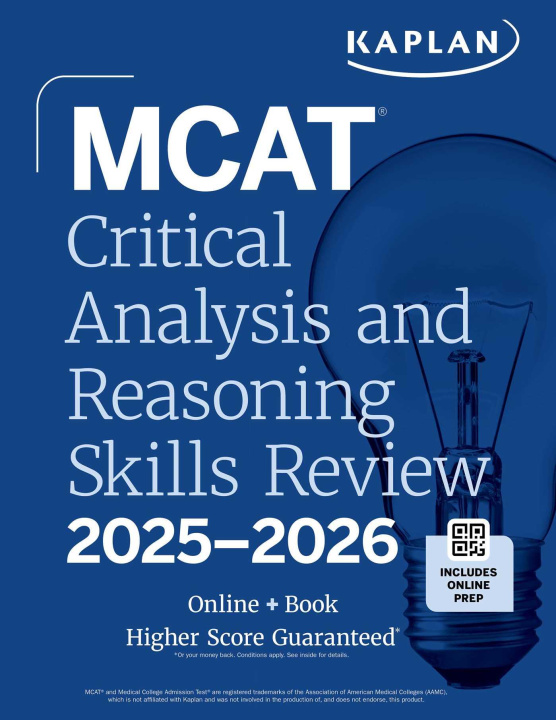 Könyv MCAT Critical Analysis and Reasoning Skills Review 2025-2026 