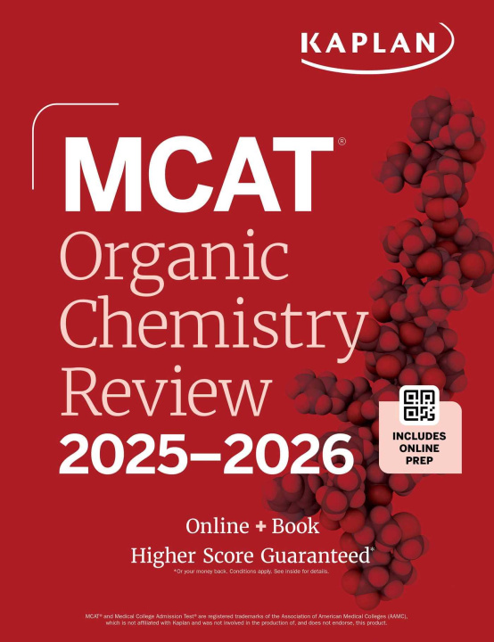 Knjiga MCAT Organic Chemistry Review 2025-2026 