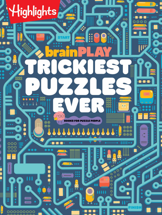 Książka Brainplay Trickiest Puzzles Ever 