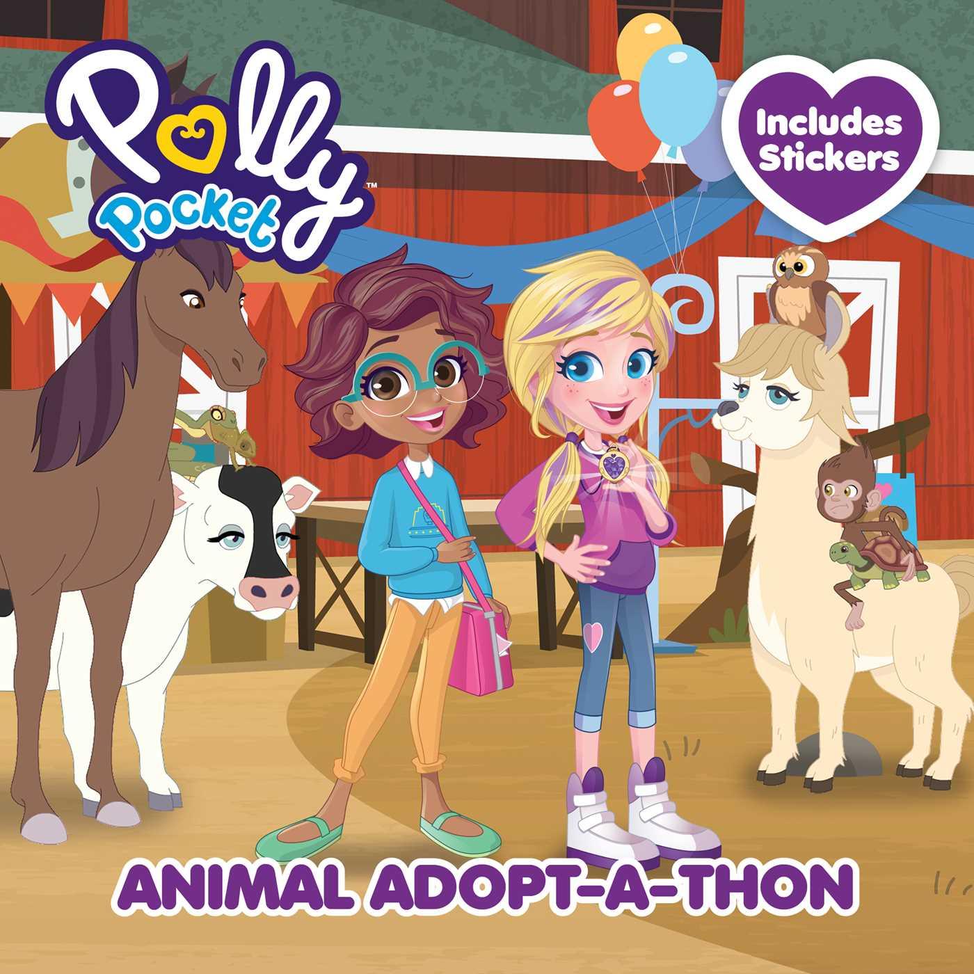 Kniha Polly Pocket: Animal Adopt-A-Thon Mattel