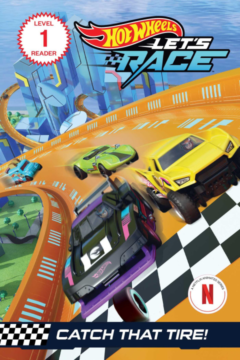 Kniha Hot Wheels Let's Race: Catch That Tire! Mattel