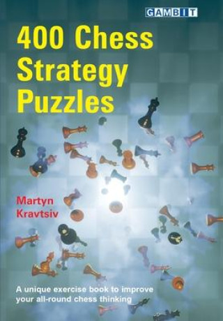 Kniha 400 Chess Strategy Puzzles Graham Burgess