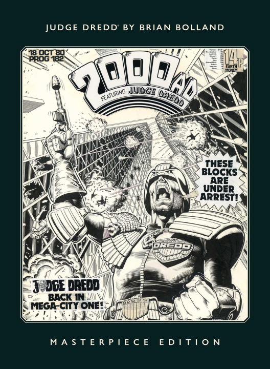 Kniha Judge Dredd by Brian Bolland: Masterpiece Edition 