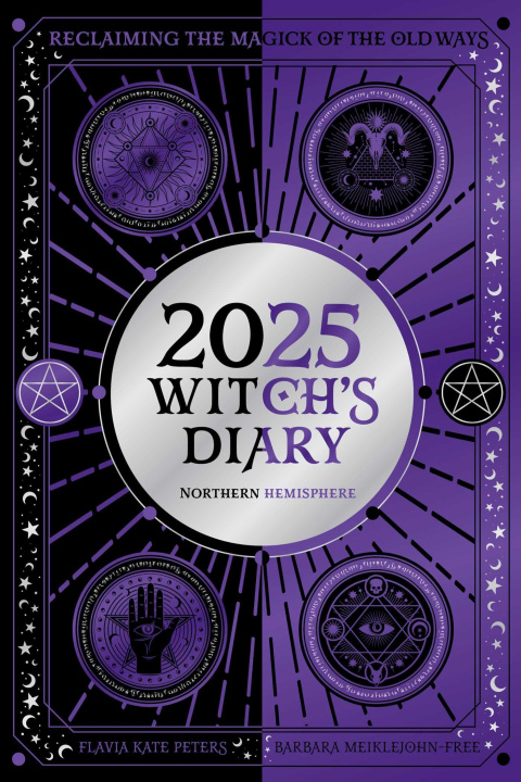 Naptár/Határidőnapló 2025 Witch's Diary - Northern Hemisphere Barbara Meiklejohn-Free