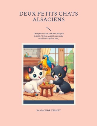 Kniha Deux petits chats alsaciens 
