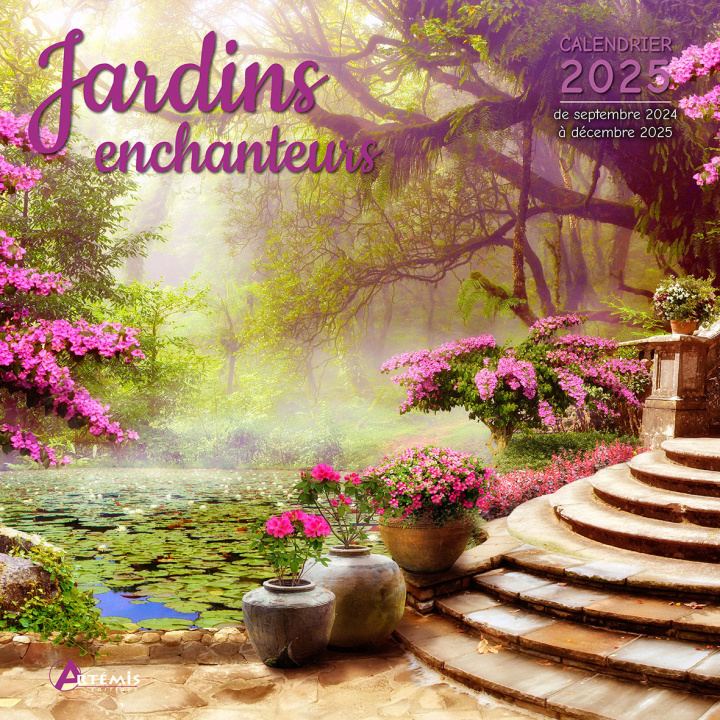 Calendar / Agendă CALENDRIER JARDINS ENCHANTEURS 2025 