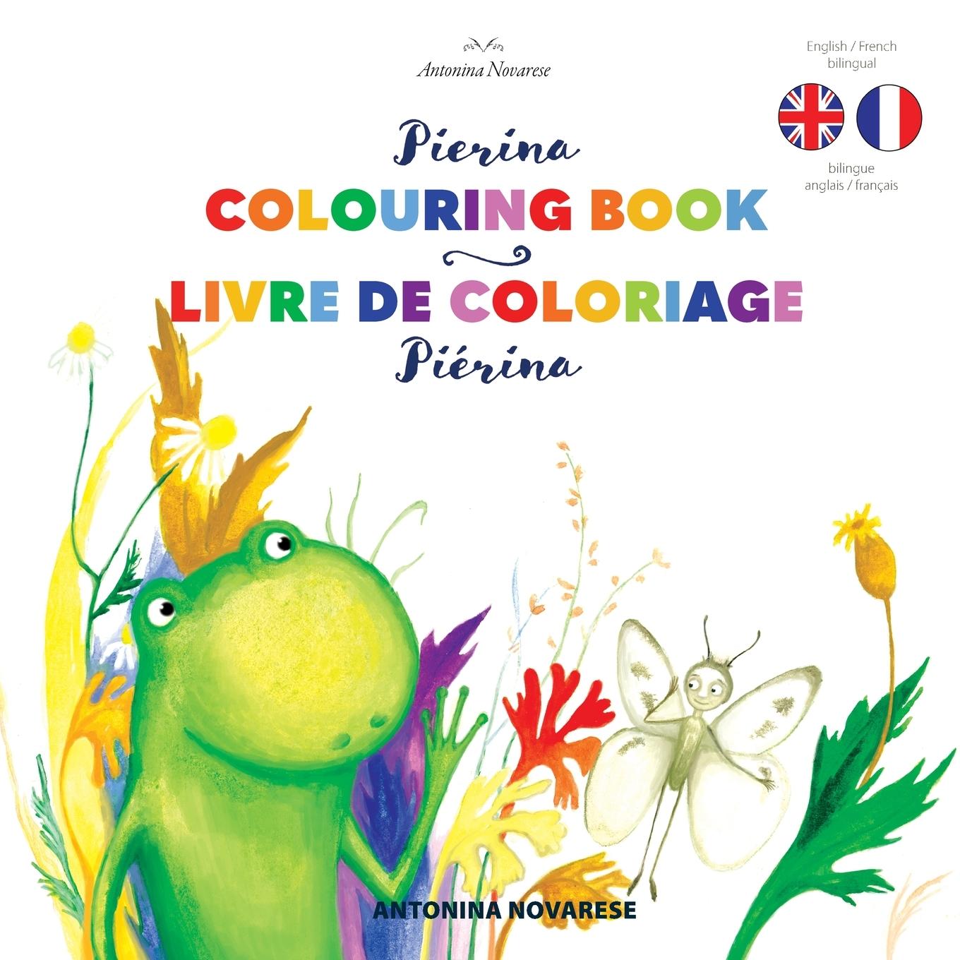 Carte Pierina&#8239;Colouring Book / Piérina livre de coloriage Antonina Novarese