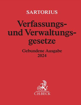 Book Verfassungs- und Verwaltungsgesetze 2024 