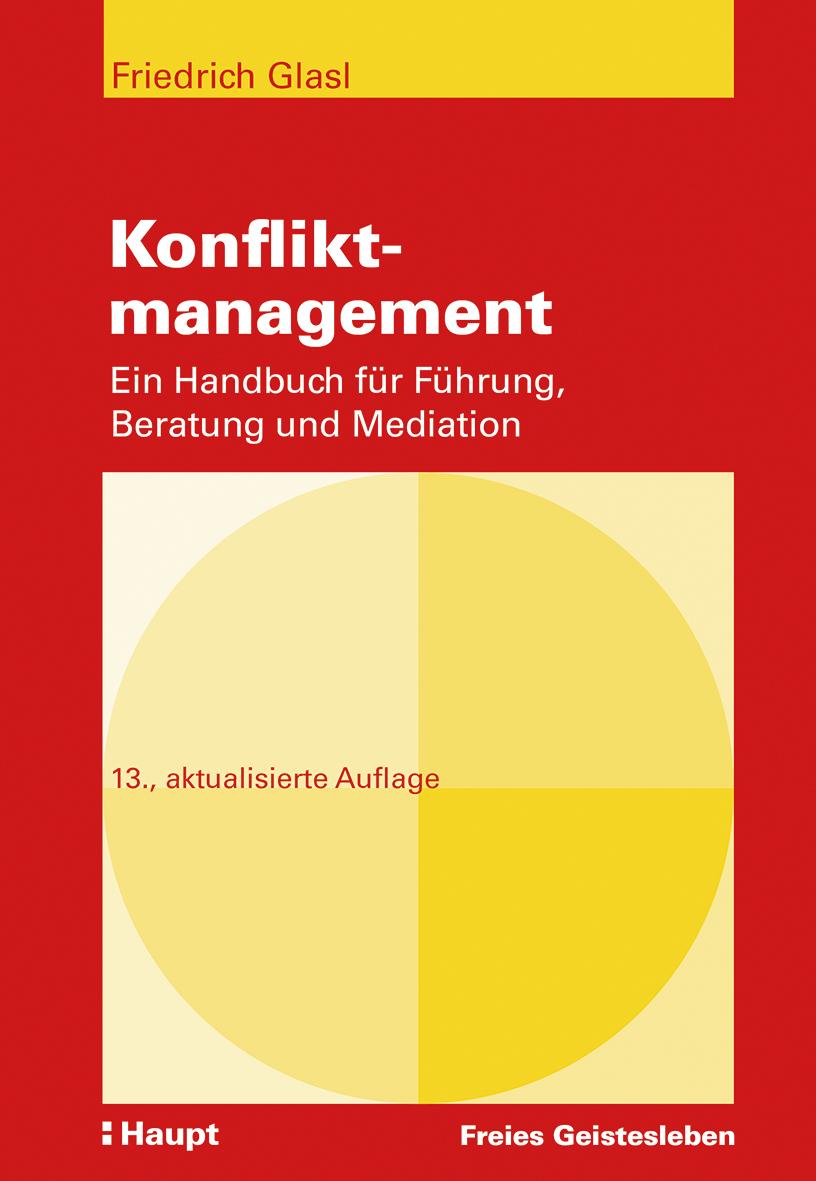 Buch Konfliktmanagement Friedrich Glasl