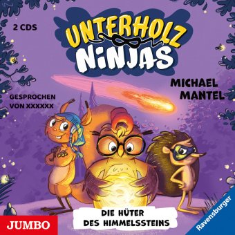 Audio Die Unterholz-Ninjas. Die Hüter des Himmelssteins, 2 Audio-CD Michael Mantel