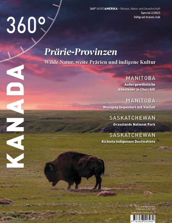 Knjiga 360° Kanada - Special Prärieprovinzen 360° medien