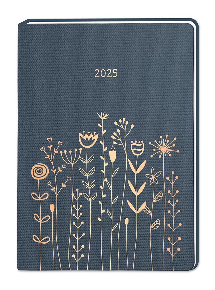 Kniha Terminplaner NatureArt 2025 Blumen 