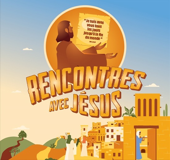 Game/Toy Jeu Rencontres avec Jésus BIBLENVIE