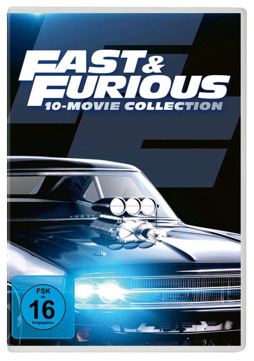 Video Fast & Furious 10-Movie-Collection 