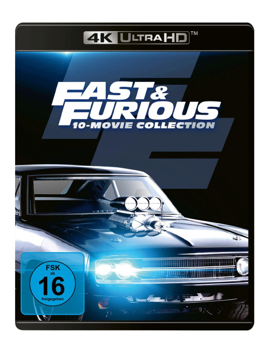 Video Fast & Furious - 10-Movie-Collection [4K Ultra HD] 