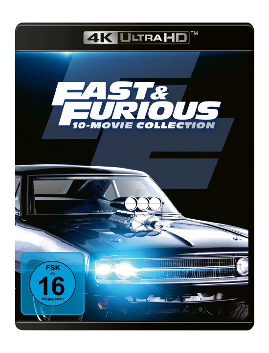 Wideo Fast & Furious - 10-Movie-Collection [4K Ultra HD] 