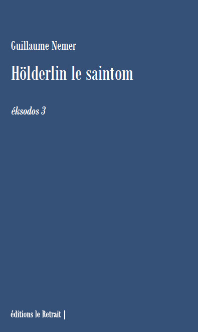 Knjiga HOLDERLIN LE SAINTOM NEMER