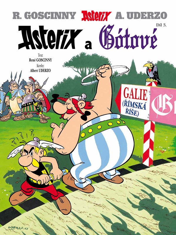 Book Asterix 3 - Asterix a Gótové René Goscinny