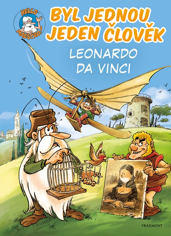 Livre Byl jednou jeden člověk – Leonardo da Vinci Jean-Charles Gaudin