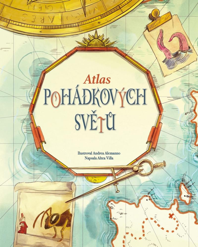 Kniha Atlas pohádkových světů Villa Altea