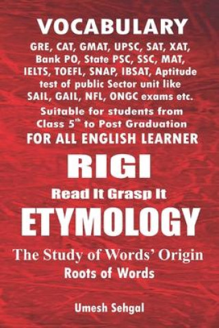 Knjiga Rigi Etymology Umesh Sehgal