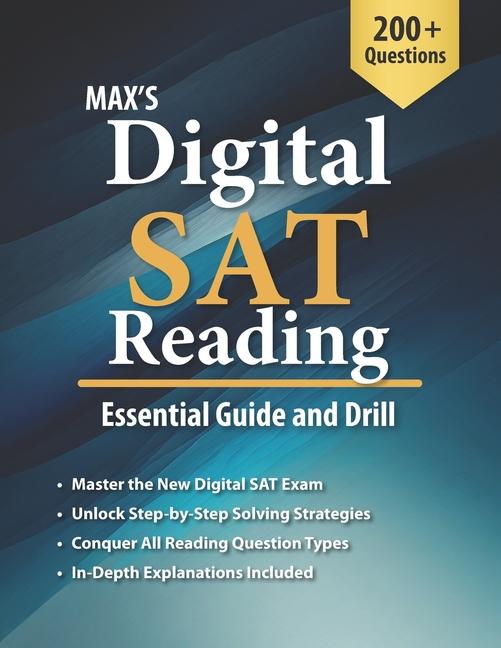 Книга Max's Digital SAT Reading 