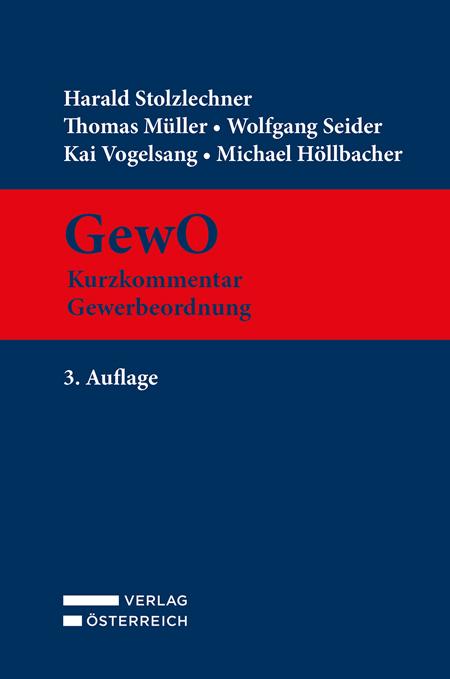 Kniha GewO Thomas Müller