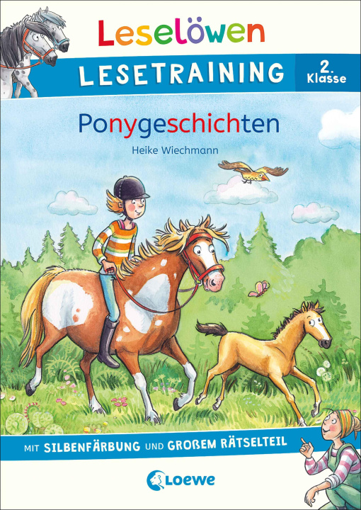 Kniha Leselöwen Lesetraining 2. Klasse - Ponygeschichten Loewe Erstlesebücher