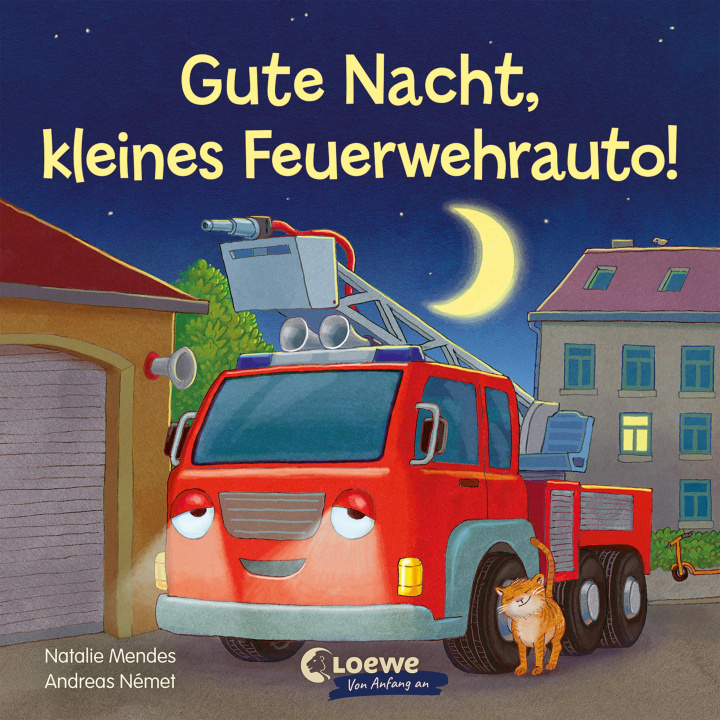 Buch Gute Nacht, kleines Feuerwehrauto! Loewe Von Anfang An