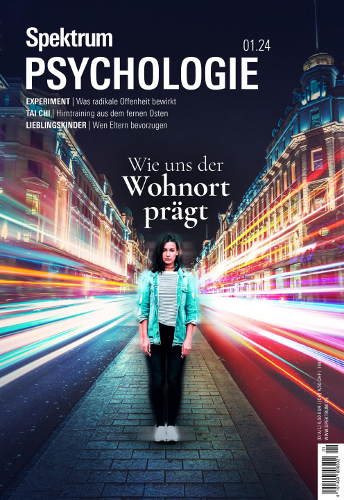 Könyv Spektrum Psychologie 1/2024 - Wie uns der Wohnort prägt 