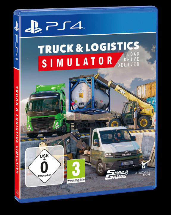 Видео Truck & Logistics Simulator (PlayStation PS4) 