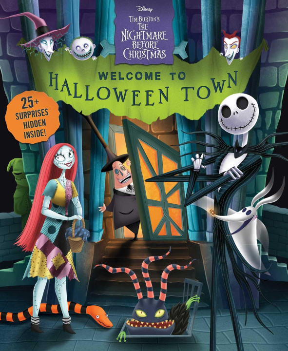 Książka Disney Tim Burton's the Nightmare Before Christmas: Welcome to Halloween Town! Kaley Mccabe