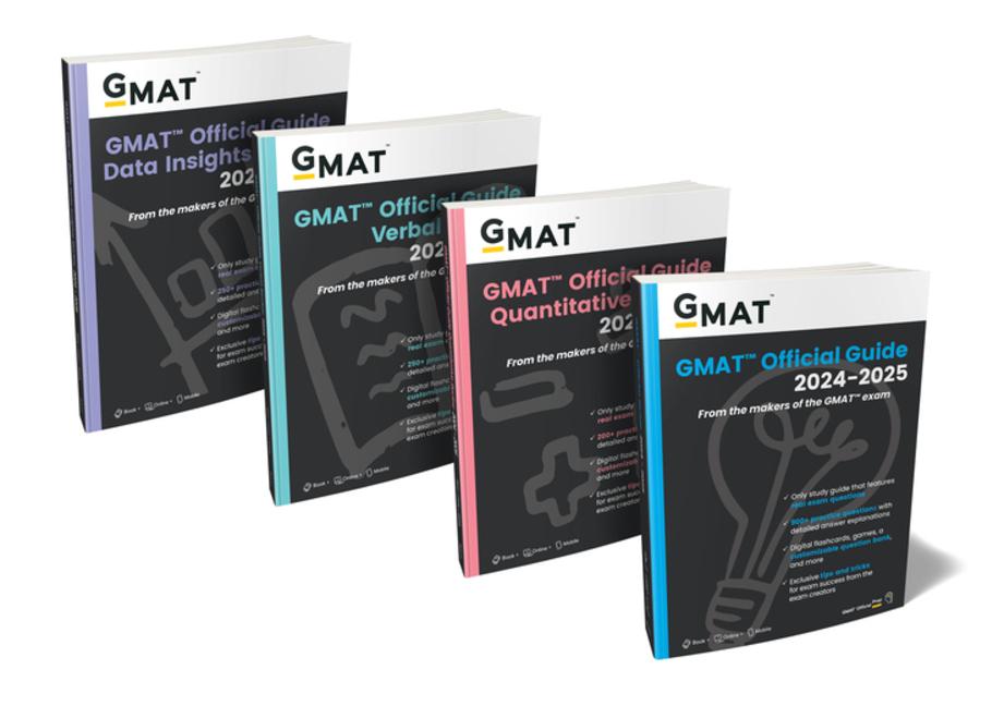 Book GMAT Official Guide 2024-2025 Bundle: Books + Online Question Bank 