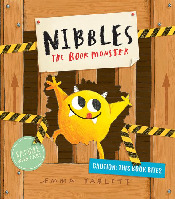 Livro Nibbles: The Book Monster Emma Yarlett