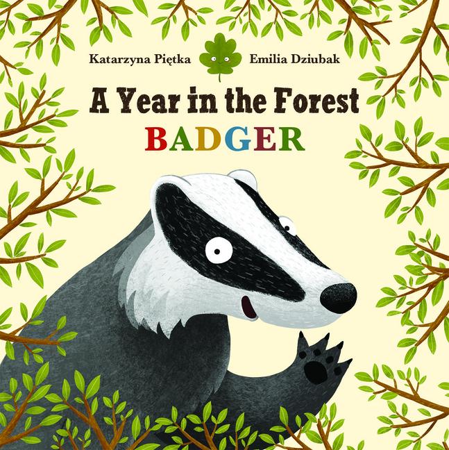 Book A Year in the Forest with Badger Emilia Dziubak