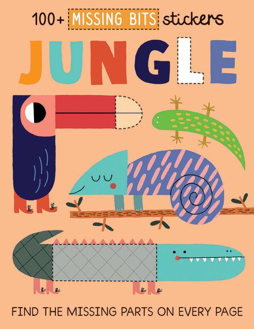 Livro Jungle, Missing Bits Stickers Teresa Bellon